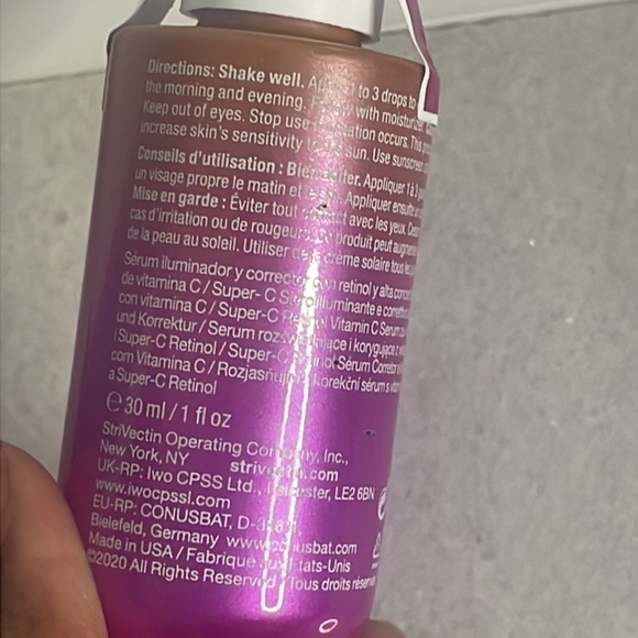 StriVectin Super-C Brighten & Correct Serum makeup NEW - Picture 5 of 7